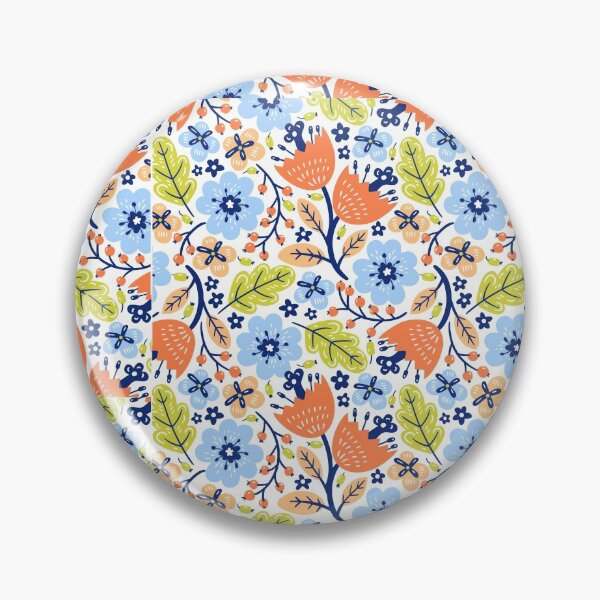 Item preview, Colorful Floral Pattern designed and sold by Ila Mandlik.