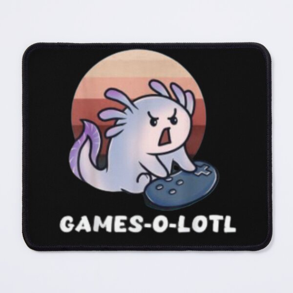 Item preview, Games-O-Lotl Funny Gaming Lizard Fish Axolotl Video Gamer | designed and sold by Codeking005.