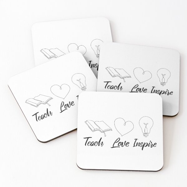 Item preview, teach love insppire cute gift for Teacher -teacher appreciation - back to school gift for student   designed and sold by QUEEN-WIVER.