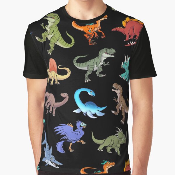 Dinosaurs and prehistoric Beasts group Graphic T-Shirt