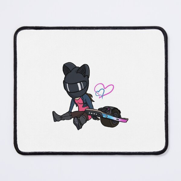 Onewheel Lia (White Background) Mouse Pad