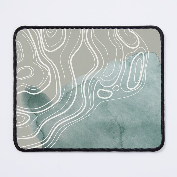 Item preview, Emerald Green and white doodle. Watercolor Ombre designed and sold by TheGoToStore.