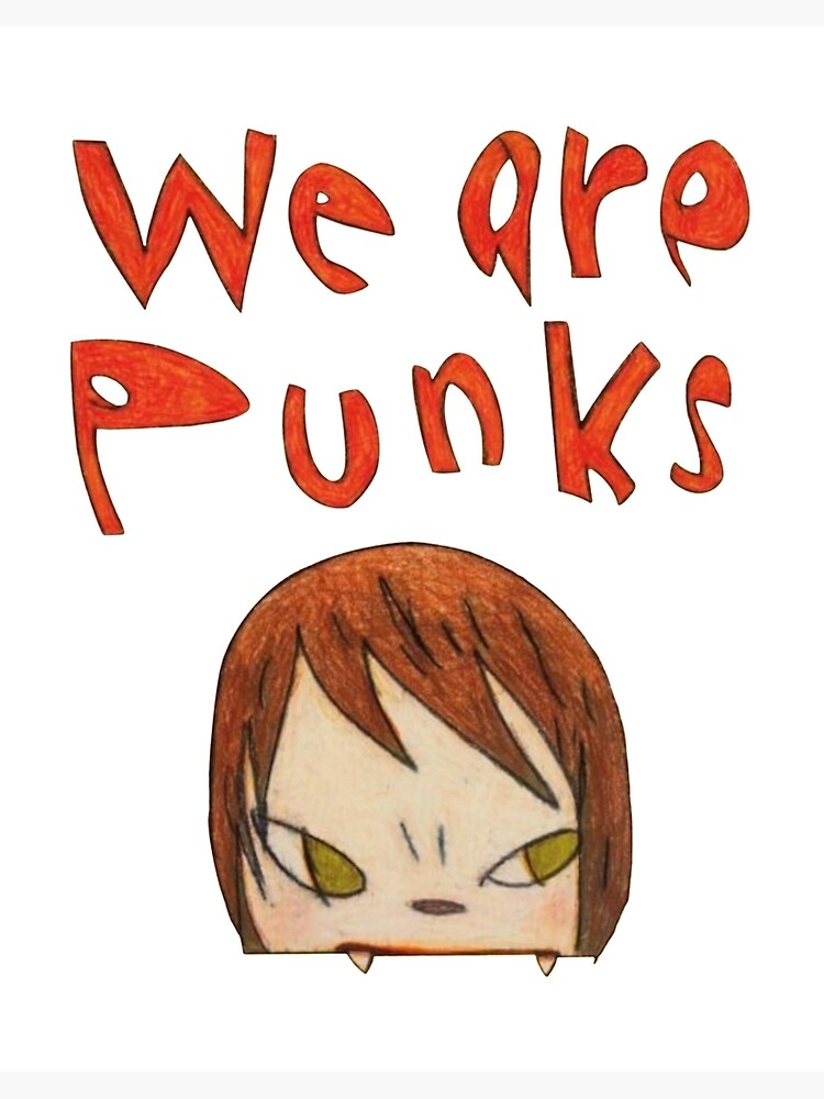 Amazon.com: KKLDNHH Famous Yoshitomo Nara Poster《We are