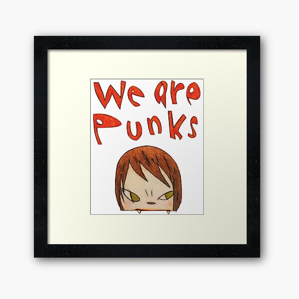 Vista previa del artículo con la obra «yoshitomo nara & quot; somos punks & quot;», diseñado y vendido por SweatVtgShirts.