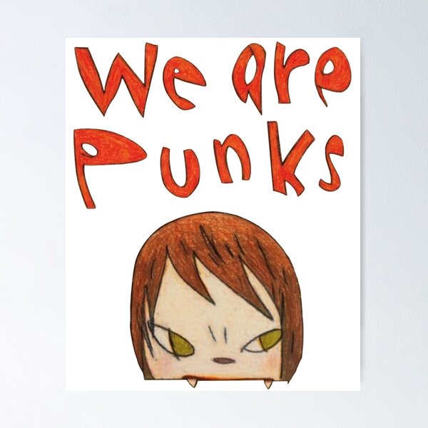 Item preview, yoshitomo nara "we are punks" designed and sold by SweatVtgShirts.