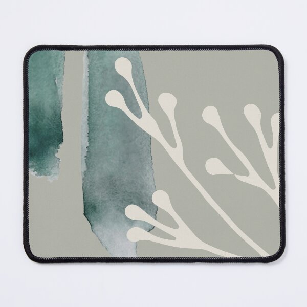 Item preview, Green Floral Aesthetics. Nature Watercolors designed and sold by TheGoToStore.