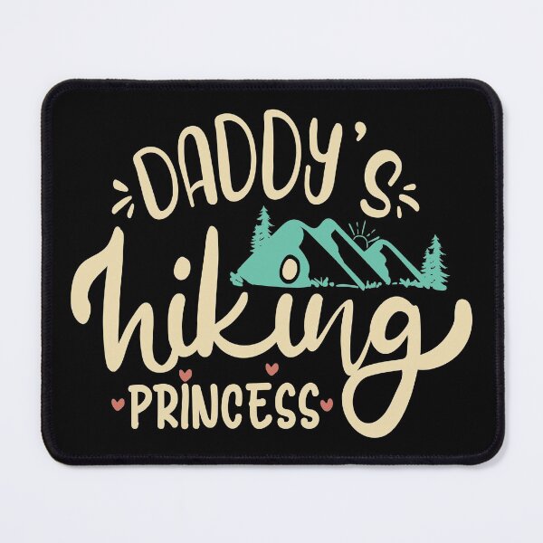 Item preview, Daddys hiking princess dark designed and sold by Kidzz.