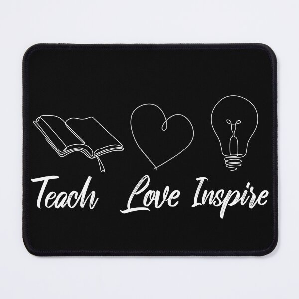 Item preview, teach love insppire cute gift for Teacher -teacher appreciation - back to school gift for student   designed and sold by QUEEN-WIVER.