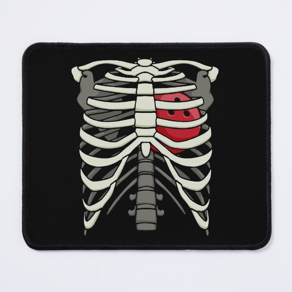 Item preview, Ribcage Halloween Bowling Bowler Skeleton Ball Heart designed and sold by GrandeDuc.