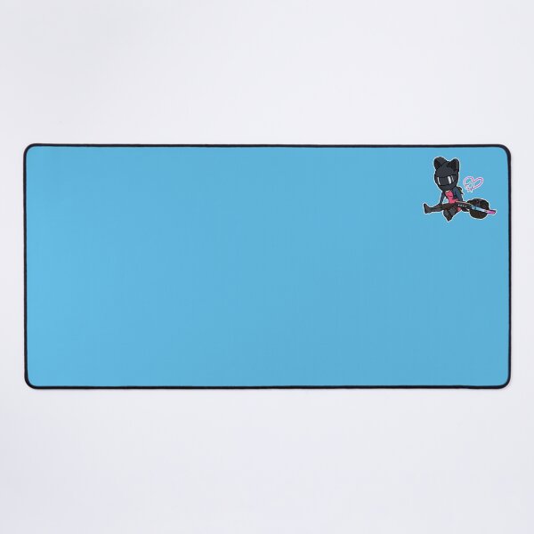 Onewheel Lia (Blue Background) Desk Mat