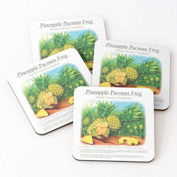 Item preview, Pineapple Pacman Frog designed and sold by Reigne Adrian.