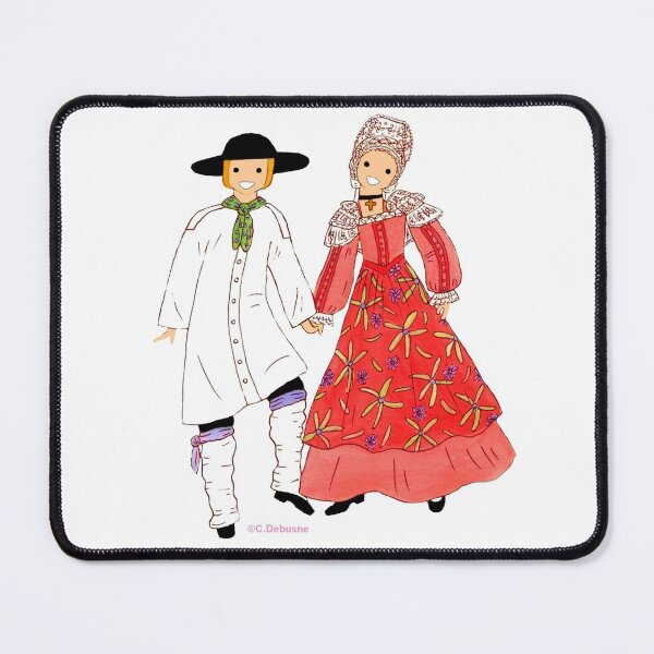 Item preview,  France
You will find all these costumes and their explanations in my book
"France in traditional costumes. From the continent to the tropics."

Each region of France has different and magnificent costumes.
My research has been approved in the World  designed and sold by Catherine Debusne.