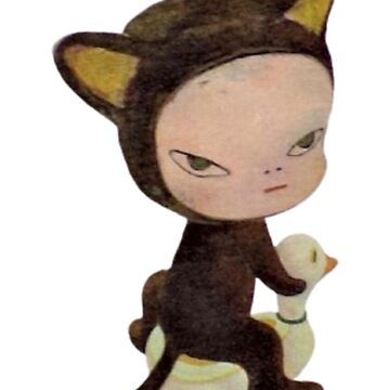 Artwork thumbnail, yoshitomo nara harmless kitty by SweatVtgShirts