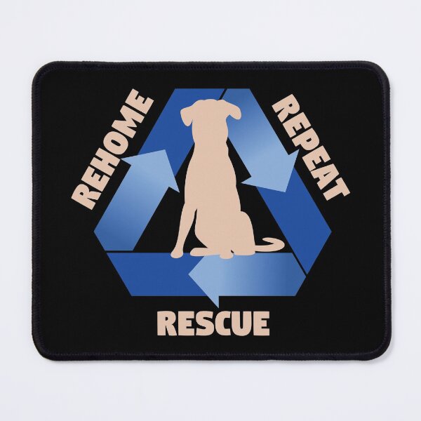 Item preview, Rescue, Rehome, Repeat - Dog designed and sold by MSwiftDesigns.