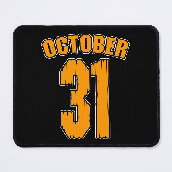 Item preview, Halloween October 31 Team Player Distressed Varsity Sports designed and sold by GrandeDuc.