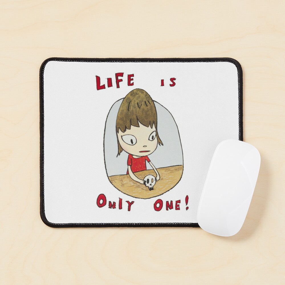 Yoshitomo Nara Life Is Only One! Sticker for Sale by