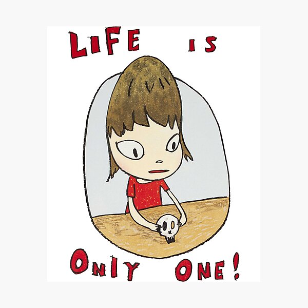 Item preview, Yoshitomo Nara Life Is Only One! designed and sold by SweatVtgShirts.