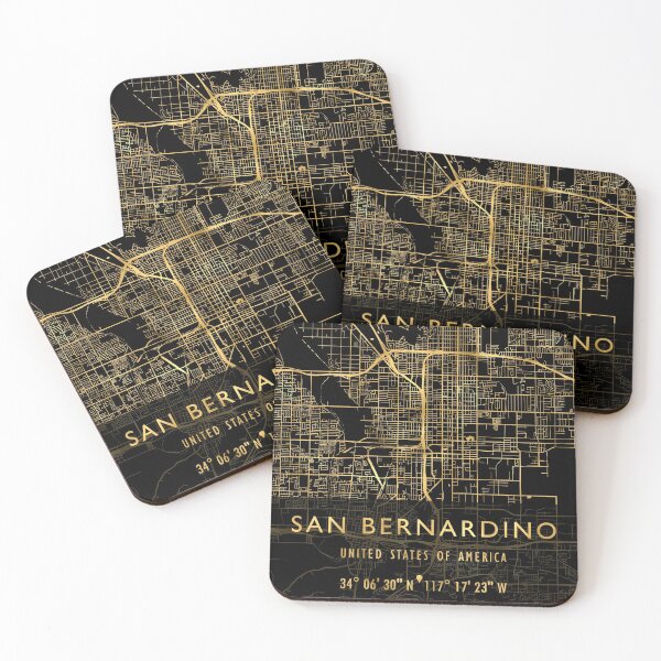 Item preview, SAN BERNARDINO MAP USA designed and sold by hatimelhag.
