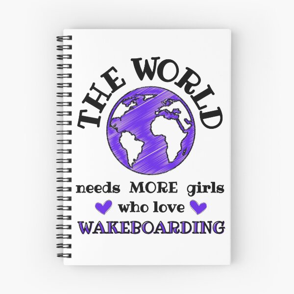 Item preview, The world needs more girls who love wakeboarding designed and sold by TheGreenGoat.