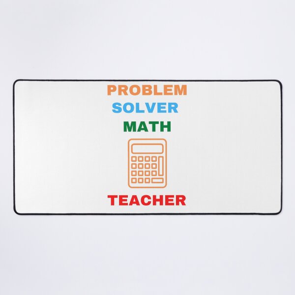 Item preview, Problem Solver Math Teacher  designed and sold by Artloverperson1.