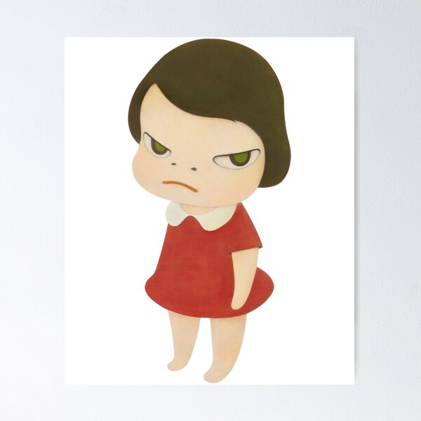 Item preview, yoshitomo nara red dress designed and sold by SweatVtgShirts.