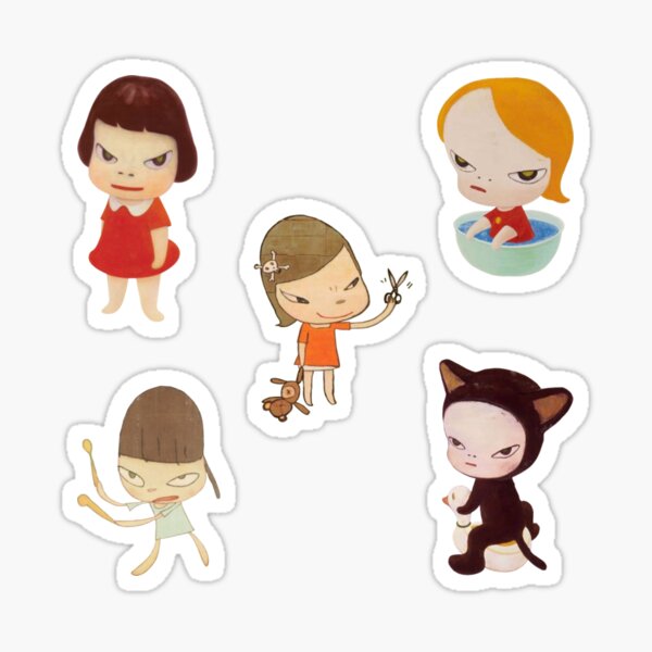 Yoshitomo Nara Stickers