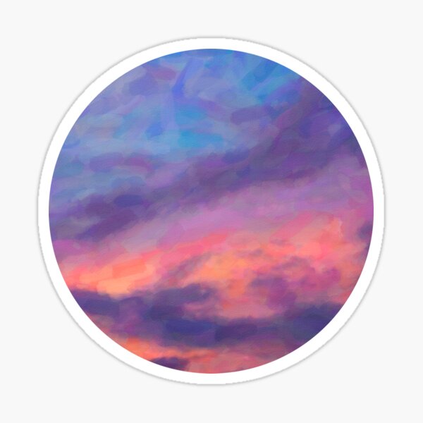 Evening Glow - Sticker Sticker