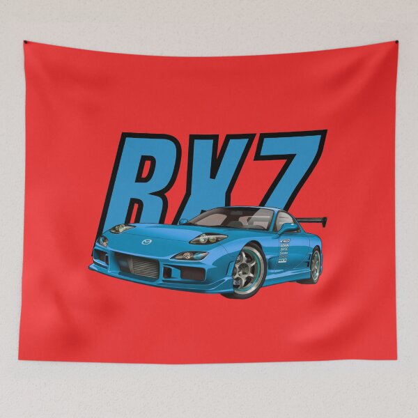 Item preview, RX7 FD BLUE designed and sold by MOTOSHIFT.