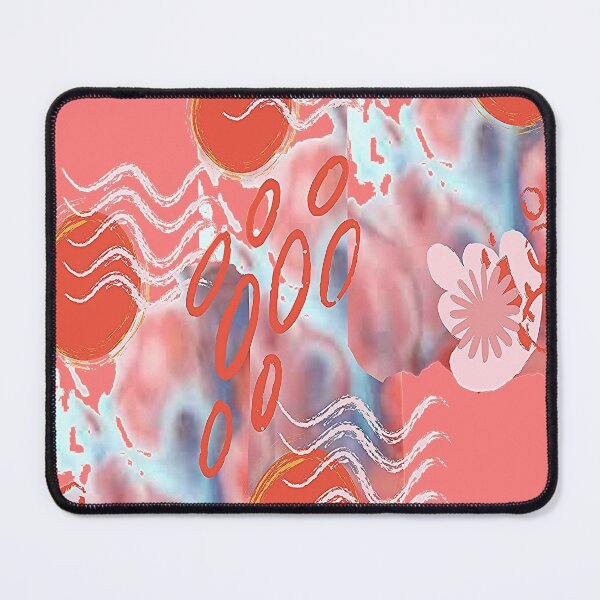 Item preview, Vibrant Colorful Psychedelic Abstraction with Circles, Bold Vibrant Abstraction, graphic psychedelic abstract art, trippy graphic psychedelic arte abstracto designed and sold by Adri Barnard.