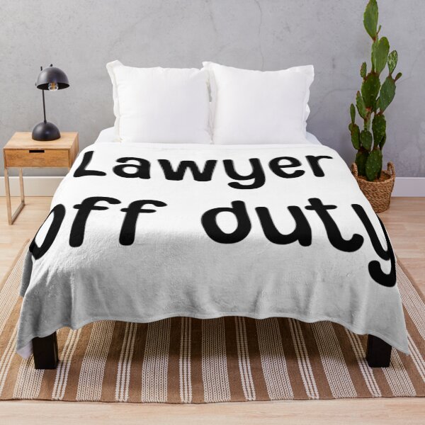 Item preview, Lawyer off duty - funny lawyer gift designed and sold by PickaSticka.