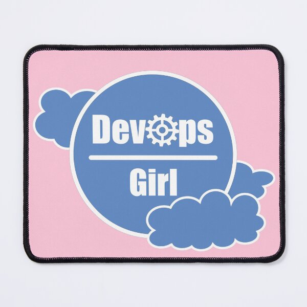 Item preview, DevOps Girl Techie - IT Nerd Design Blue designed and sold by IrinchiDE.