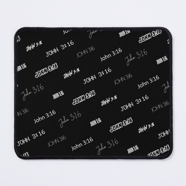 Item preview, John 3:16 Bible Scripture Random Text (White|Black) designed and sold by hyproinc.
