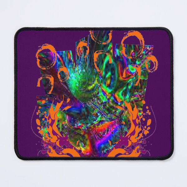 Item preview, Trippy Graphic Psychedelic Vibrant Abstraction, NR 6, Bold Vibrant Abstraction, graphic psychedelic abstract art, trippy graphic psychedelic arte abstracto designed and sold by Adri Barnard.