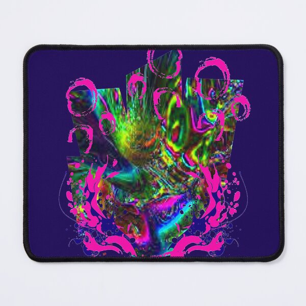 Item preview, Trippy Graphic Psychedelic Vibrant Abstraction, NR 3, Bold Vibrant Abstraction, graphic psychedelic abstract art, trippy graphic psychedelic arte abstracto designed and sold by Adri Barnard.