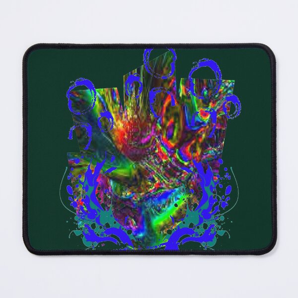 Item preview, Trippy Graphic Psychedelic Vibrant Abstraction, NR 2, Bold Vibrant Abstraction, graphic psychedelic abstract art, trippy graphic psychedelic arte abstracto designed and sold by Adri Barnard.
