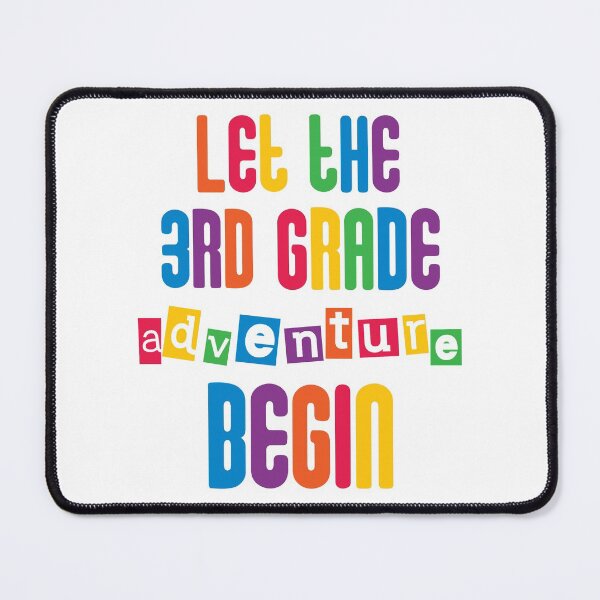 Item preview, Let the 3rd grade adventure begin designed and sold by coatstar.