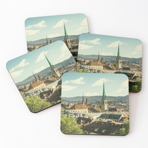 Item preview, Panorama of Zurich city, Switzerland designed and sold by Mikołaj Niemczewski.