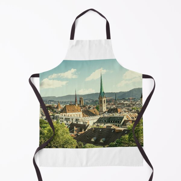 Artikelvorschau, Panorama of Zurich city, Switzerland entworfen und verkauft von Mikołaj Niemczewski.