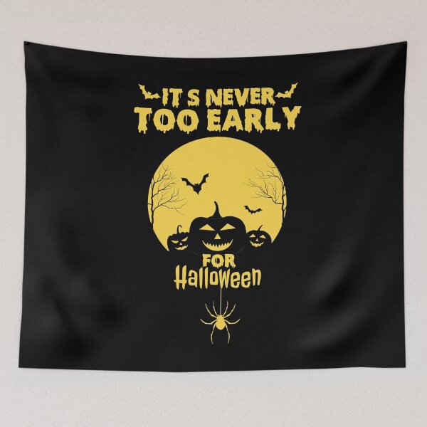 Item preview, It's Never Too Early For Halloween-Goth Halloween gift designed and sold by NiceSpot.