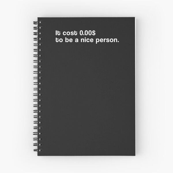 Item preview, "It cost 0.00$ to be a nice person" SHIRT : GIFT FOR MOM, DAD, BROTHER, SISTER, FRIEND. designed and sold by Sneaky-Designs.
