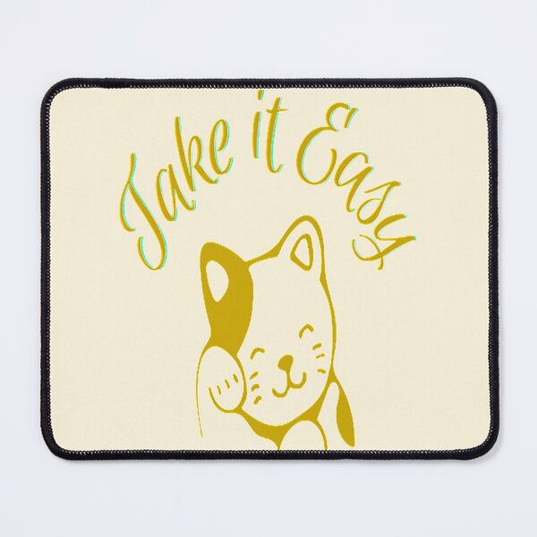 Item preview, Take It Easy, NR 4, Words, Illustration Abstracto, Motivational Quotes designed and sold by Adri Barnard.