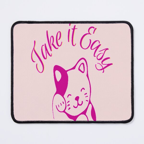 Item preview,  Take It Easy, NR 2, Words, Illustration Abstracto, Motivational Quotes designed and sold by Adri Barnard.