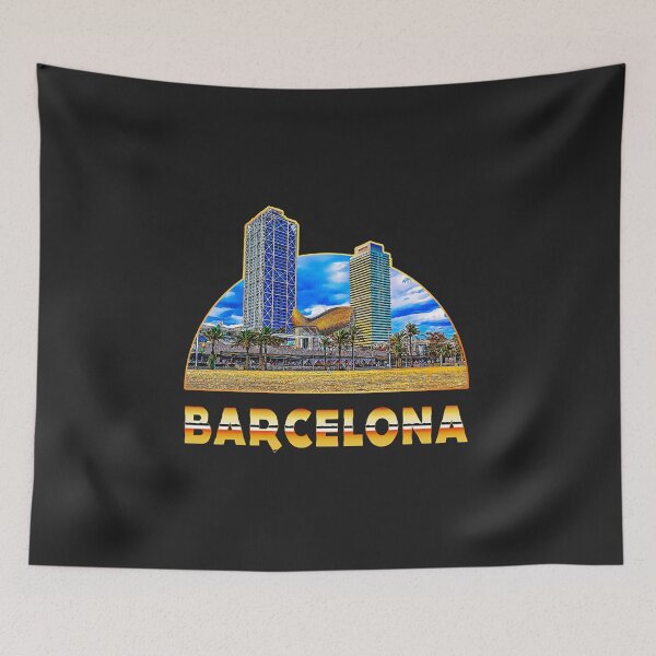 Item preview, Skyscrapers on the beach in Barcelona. Spain. designed and sold by Newlander90.