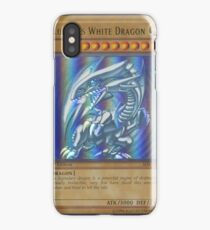 Blue-eyes white dragon iPhone Case