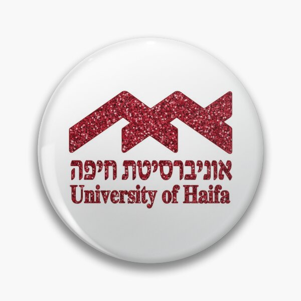 Item preview, Glitter University of Haifa designed and sold by Hebrew Stickers.