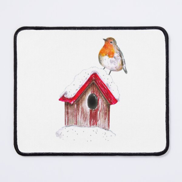 Item preview, Cute Hand Drawn Robin Bird Illustration designed and sold by Negin Mf Designs.
