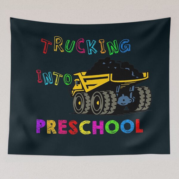 Item preview, Trucking Into Preschool Back To School Design designed and sold by Olhado.