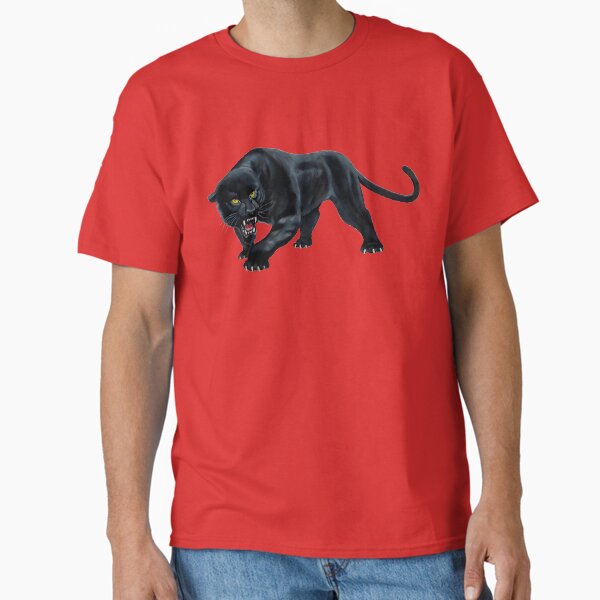 Item preview, A Painted Snarling Black Panther With Claws designed and sold by Phantasmal-2-do.