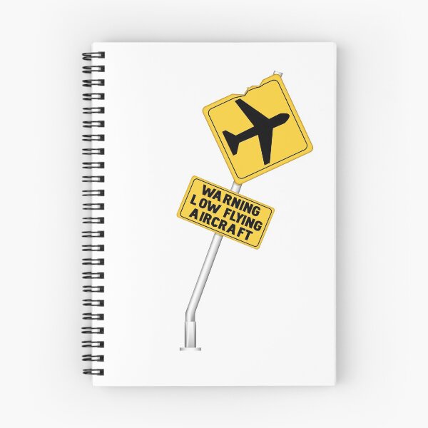 Item preview, Warning low flying aircraft designed and sold by aWorldtoConquer.