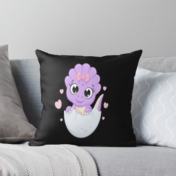 Item preview, Cool riddles Cute girl dinosaur with bow for kids sticker and classic T-SHIRT  designed and sold by angel1818.
